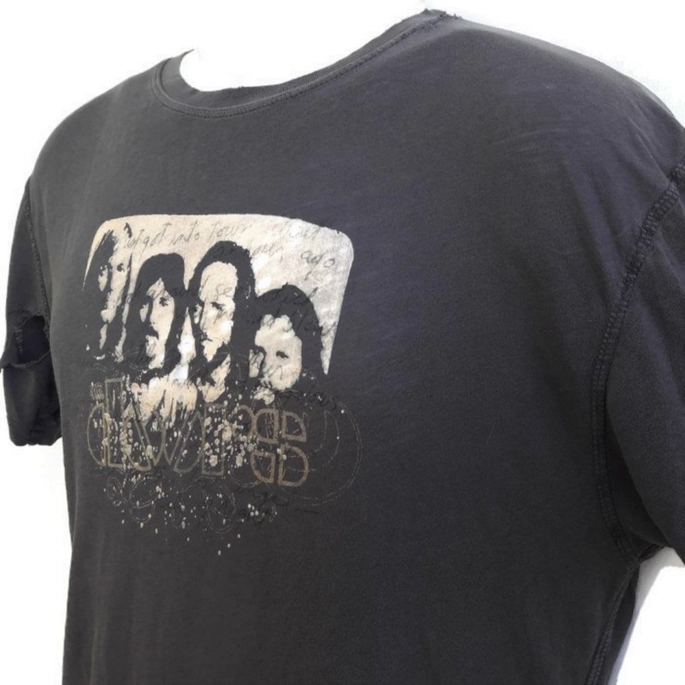 Winterland Vintage Band Tee The Doors Destroyed Black USA S - Picture 3 of 8
